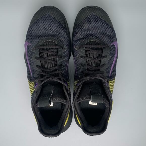 Nike LeBron Witness 4 Black/Opti Yellow Basketball‎ Shoes BV7427-004 Men's Sz13 - Picture 4 of 10